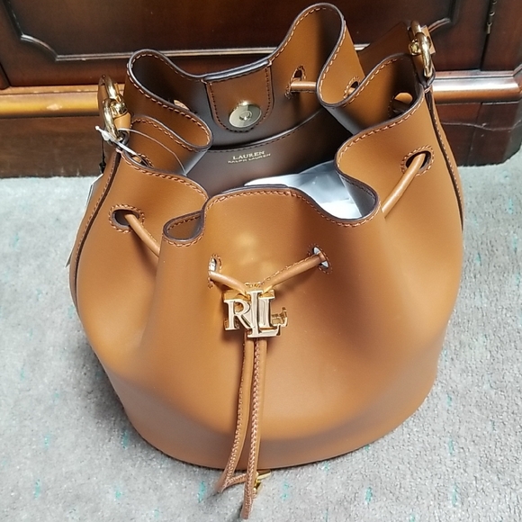 Ralph Lauren Leather Bag!!! NWT!!! - Picture 1 of 15